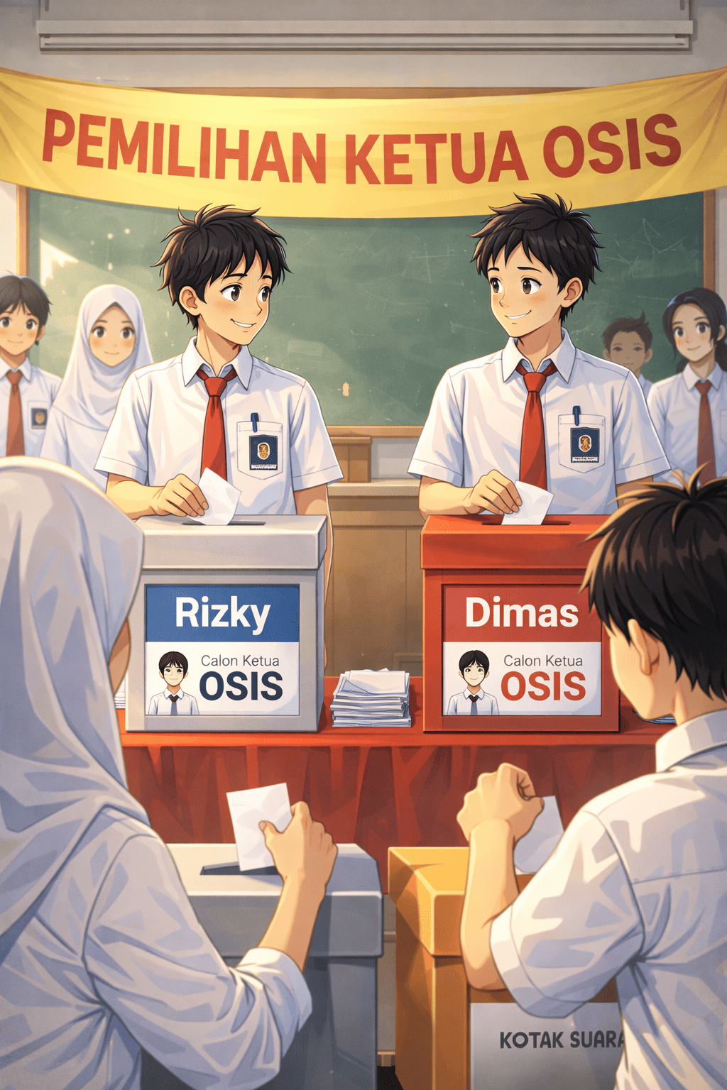 Kejadian Lucu di Hari Pemilihan Ketua OSIS